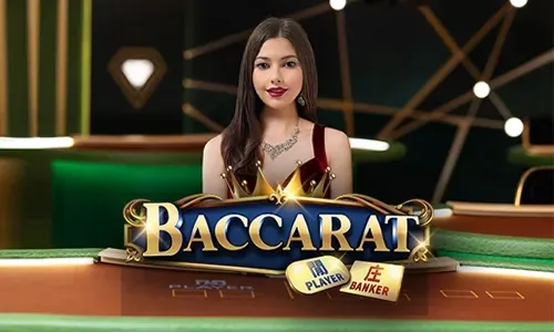 Live dealer at a casino table